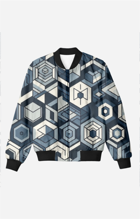 The Blue Puzzle - Bomber Jacket