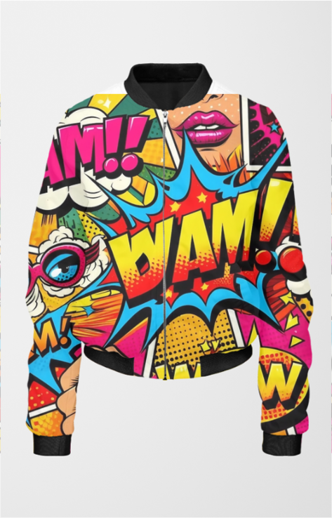 Comic - Women's Bomber Jacket