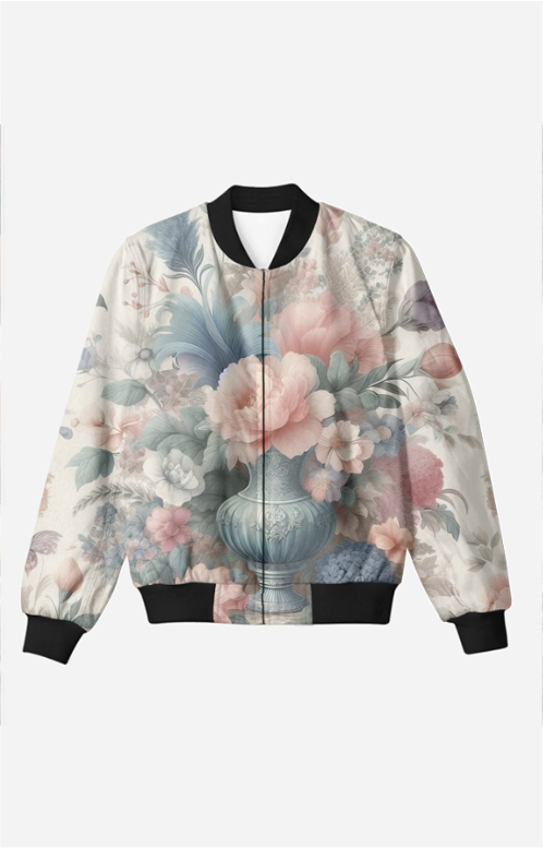 The Flower Vase - Women Bomber Jacket